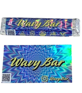 wavy chocolate bar